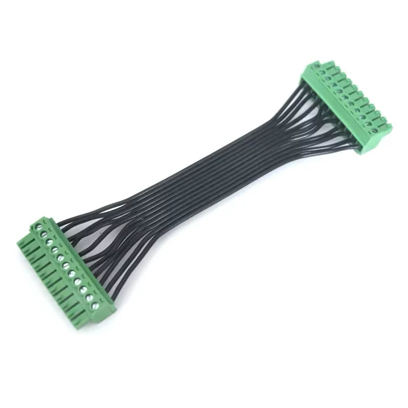 Industrial Phoenix Contact 11-pin point-to-point power routing harness