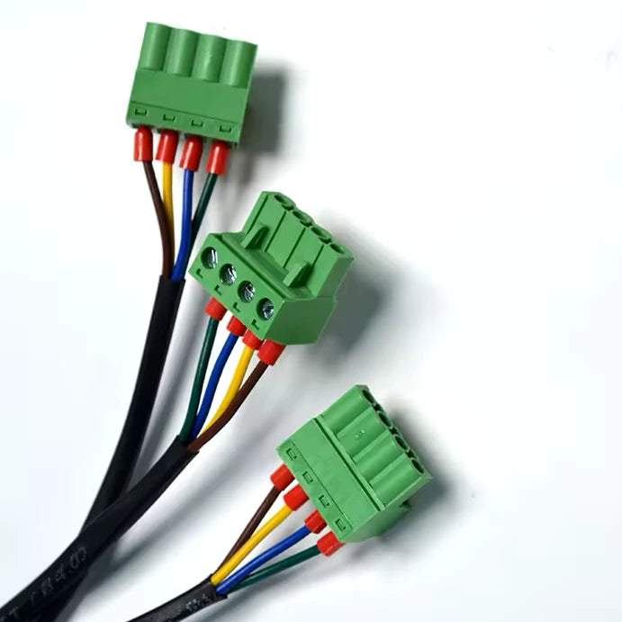 Single-ended 4-position 5.08mm pluggable terminal block pigtail
