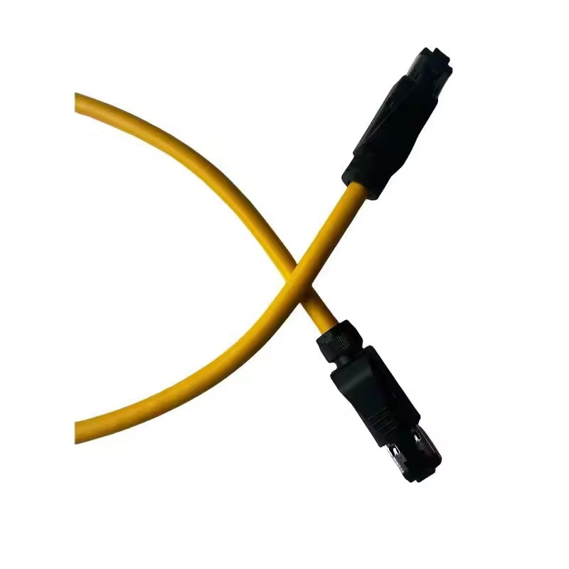 Custom JZSP-CM3RR00-01-E communication harness for Yaskawa M3 standard servo network integration.