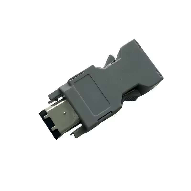 High-flexibility shielded servo motor feedback cable assembly.