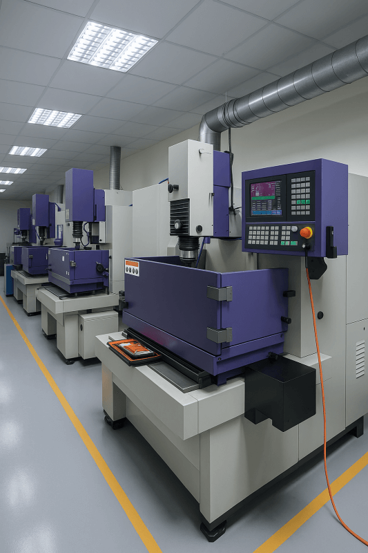 Molding design machines at TeleWire Technology