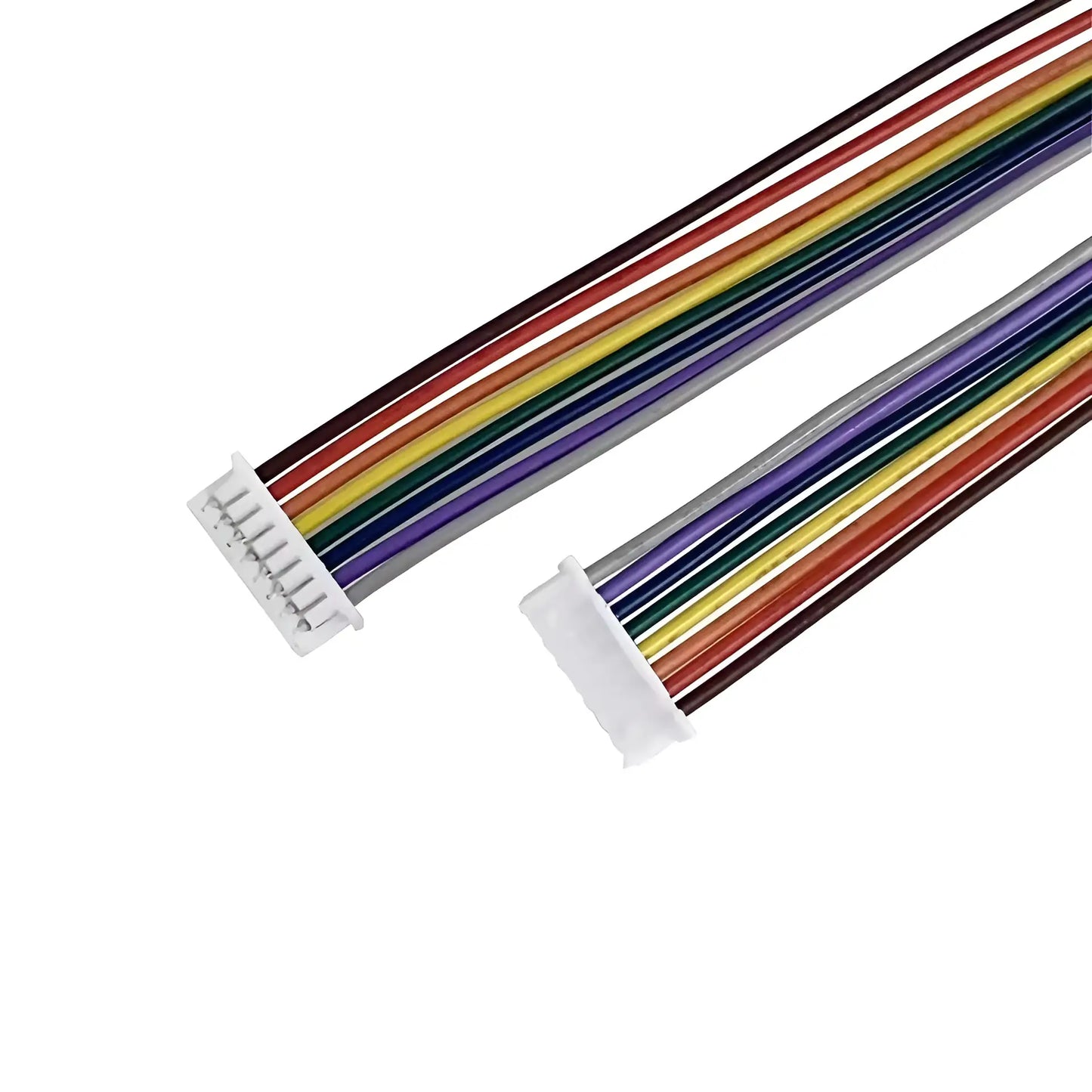 High-density wire harness featuring double-ended 1.25mm Molex 1251 interconnects.
