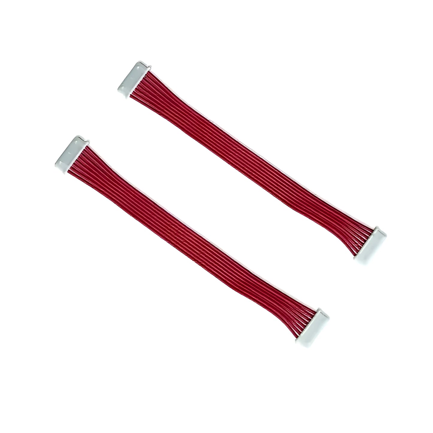 2 wire harnesses of Molex PicoBlade 1.25mm pitch 8-pin connectors with red wire