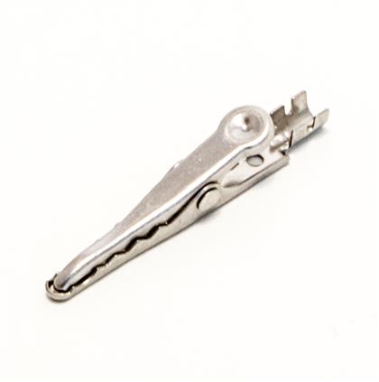 Stainless-steel miniature crocodile test clip TW-214GE Mueller Electric compatible for electrical testing