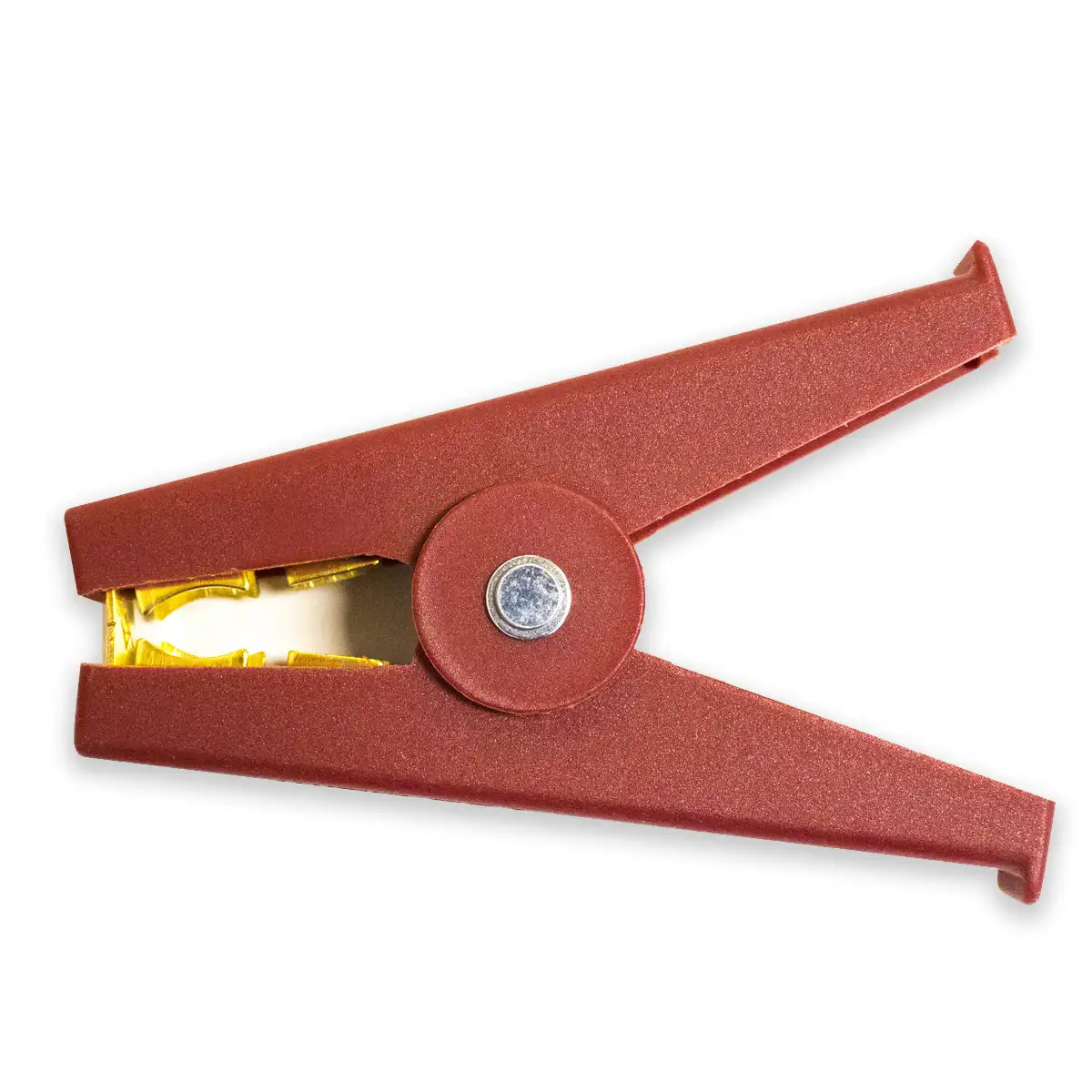 TeleWire Technology TW-219O Red brass plier clip, compatible replacement for Mueller BU-108K-2