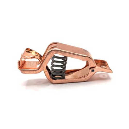 TW-32RQJ copper automotive clip, compatible with Mueller BU-21CPN series, no wire lug or screw, durable and versatile for automotive use, side view