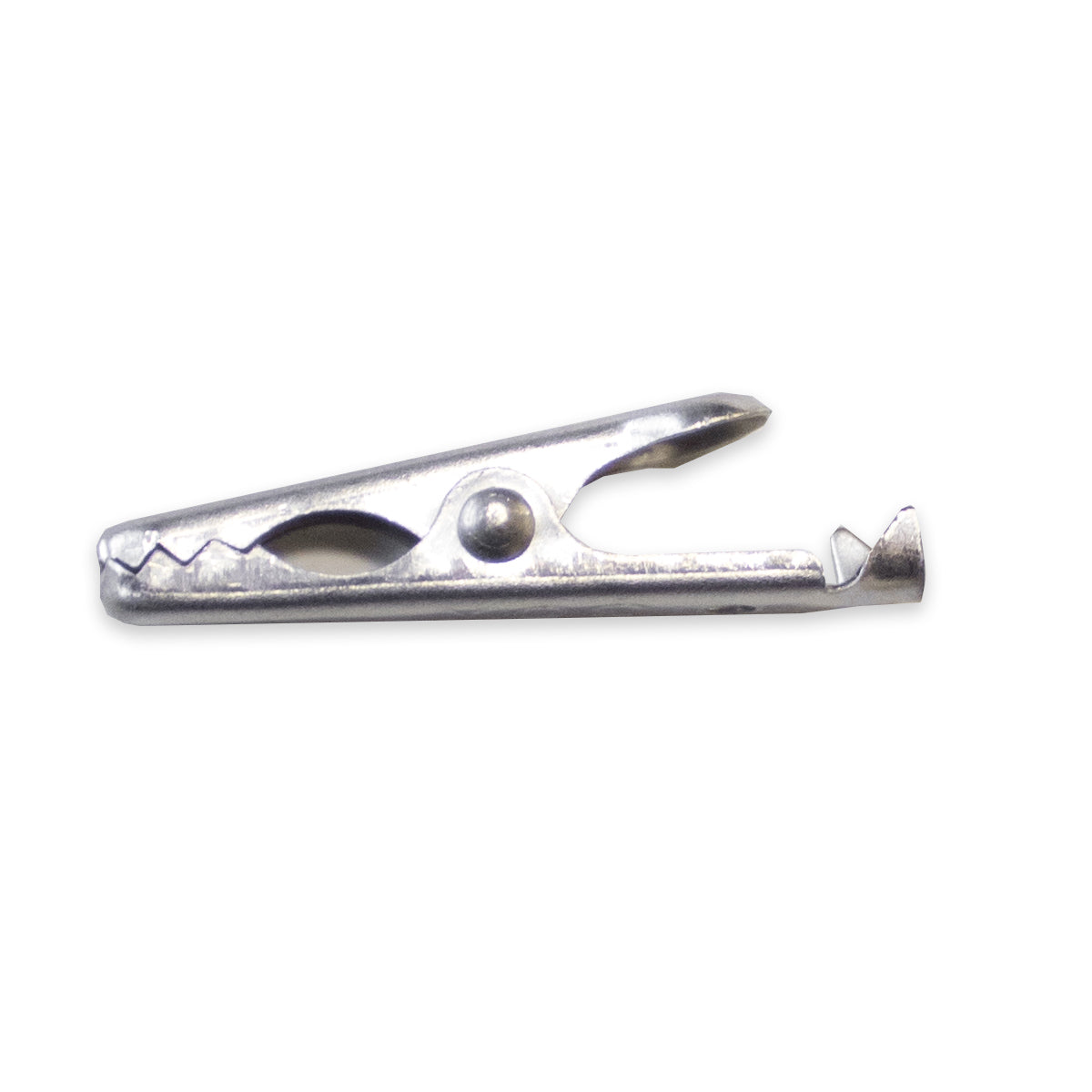 Miniature Alligator Clip, Stainless-steel, Side view, TW-41E