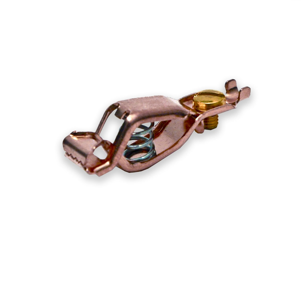 Small Multipurpose Clip, made in Copper, Compatible with Mueller BU-45C, side view