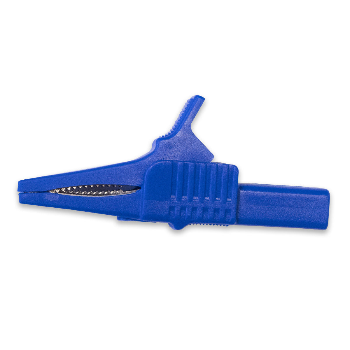 Fully Insulated Alligator Test Clip, Model TW-76-7, Blue, Mueller Electric compatible for electrical testing