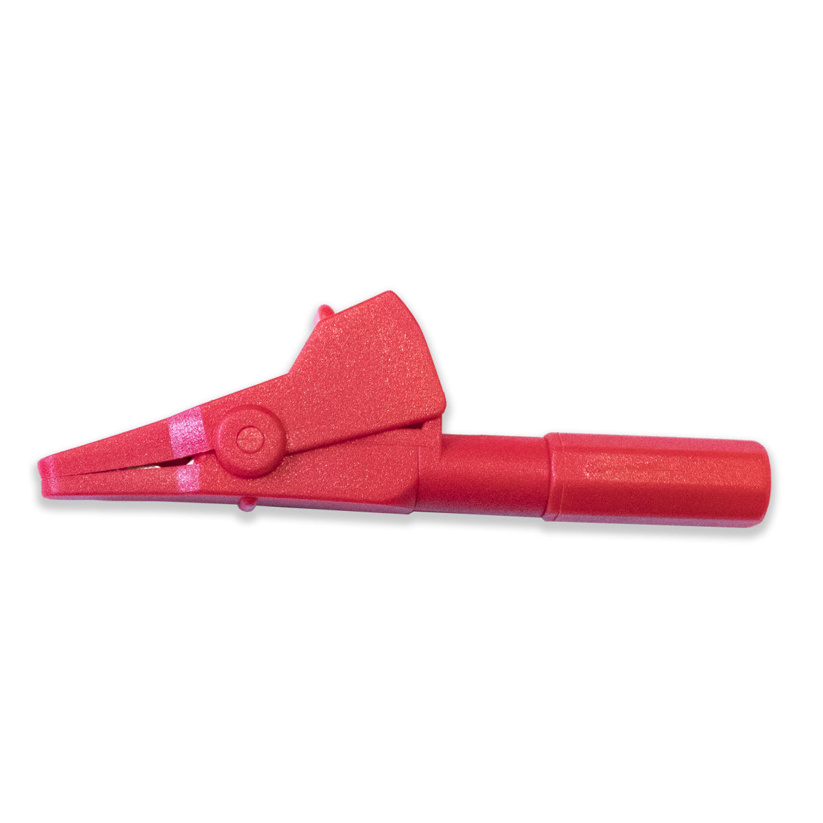 Fully Insulated Safety Alligator Test Clip, Model TW-763-2, Red, Mueller Electric compatible for electrical testing
