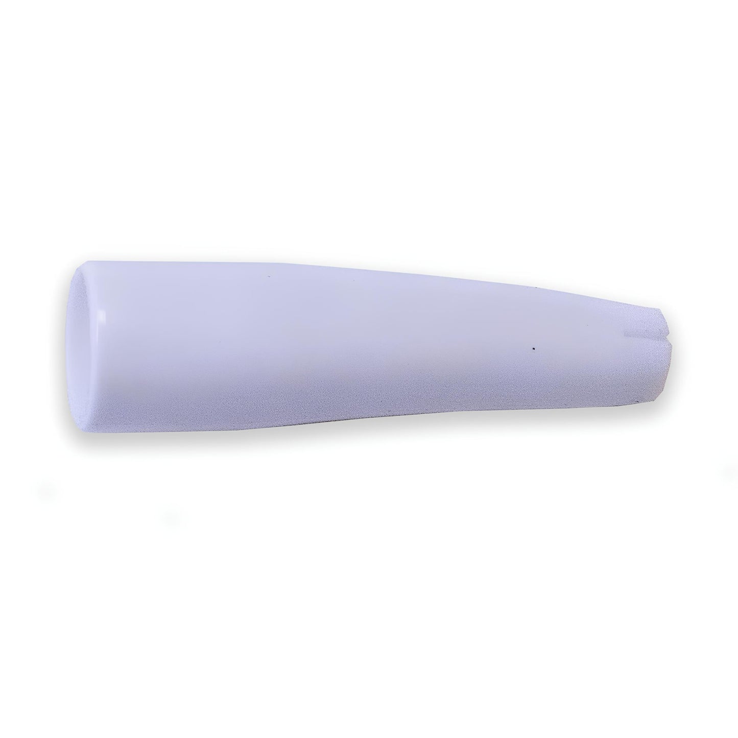 Flexible PVC insulator for TW-81 Series alligator test clips, compatible with Mueller BU-70 Series clips, white color