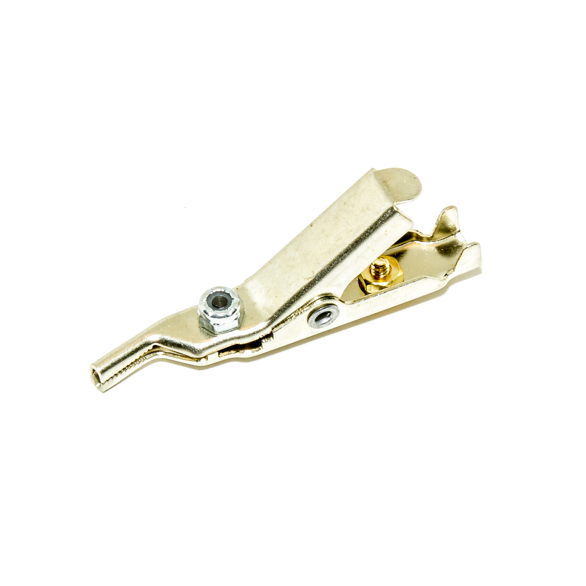 Small Alligator Test Clip, Hex Spike with Hardware, Model TW-9189, Mueller Electric compatible for electrical testing