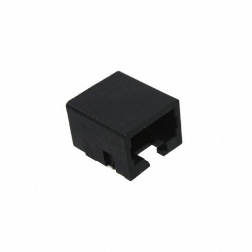 SMT RJ45 jack connector No transformer tab down - No LEDs - Main View