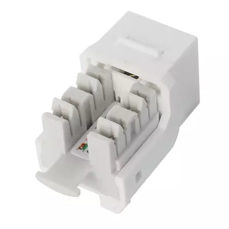 110 Punch Down 90 Degree Cat6A UTP Keystone Jack - TWKS6A-B02-11137 - Second View