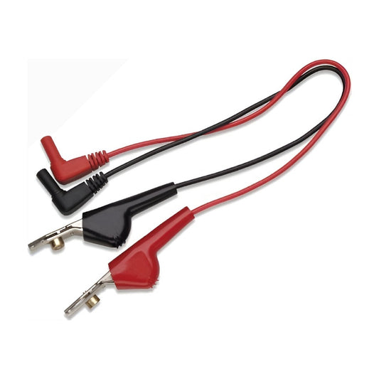 PVC ABN piercing pin alligator clip to right angle banana plug test lead, Model TWT227208B