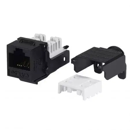 Toolless 90 Degree Cat5E UTP Keystone Jack - Taiwan Manufactured - Third view