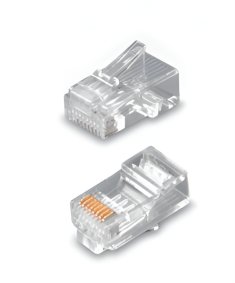 Cat6 RJ plug, 8P8C-F, 2 Rows, RJ Connector - Model 001
