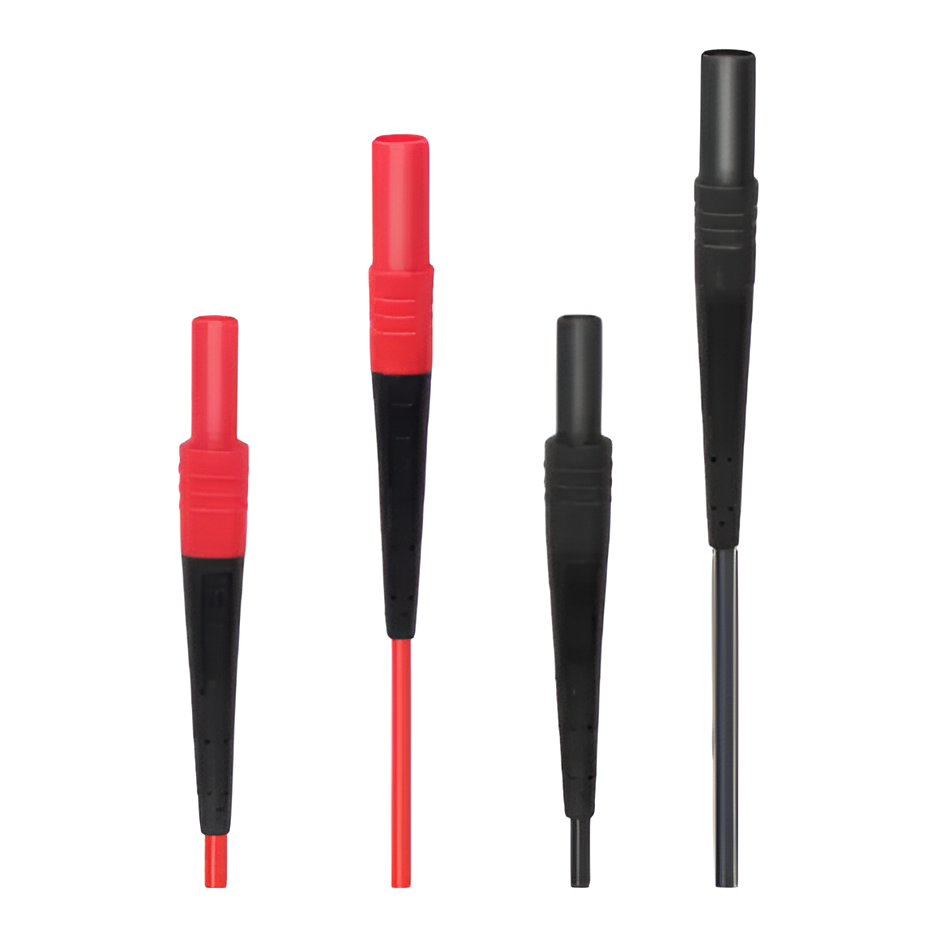 Straight shrouded banana plug