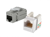 UTP keystone jack Cat6 punch down