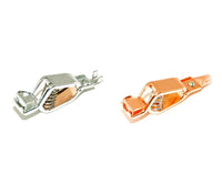 Battery clips alligator crocodile heavy-duty copper or steel, TeleWire Technology