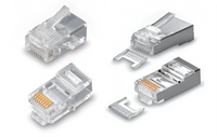 Cat5e RJ45 modular plug Ethernet connector, TeleWire Technology
