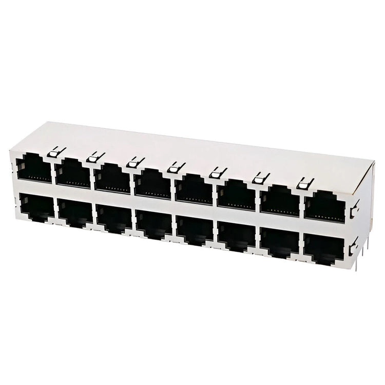 2x8 Multiport modular jack connectors - TeleWire Technology