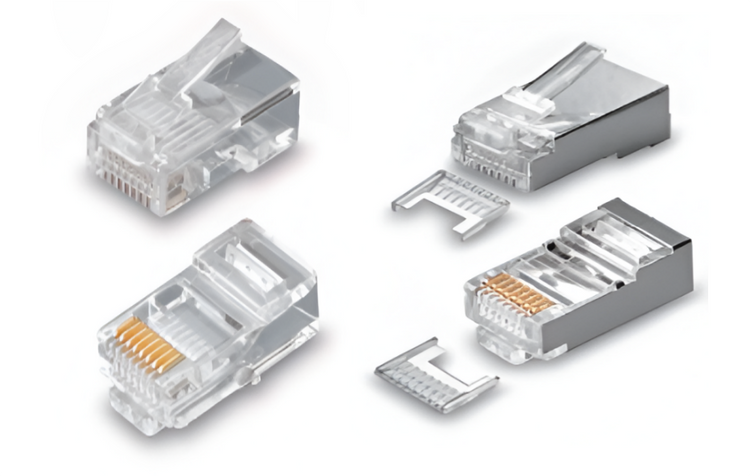 Cat5e RJ45 modular plug Ethernet connector, TeleWire Technology