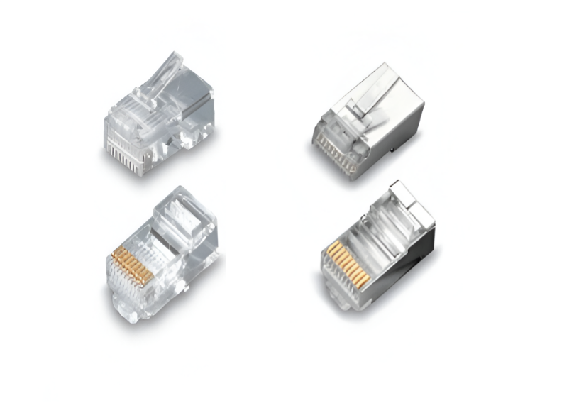 RJ50 Modular Plug | 10P10C | Shielded & Unshielded Options