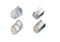 RJ50 10P10C modular plug shielded and unshielded version, TeleWire Technology