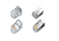 RJ50 10P10C modular plug shielded and unshielded version, TeleWire Technology
