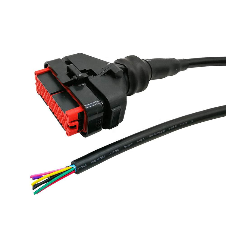 TE Ampseal 776164 connector to flying leads cable assembly