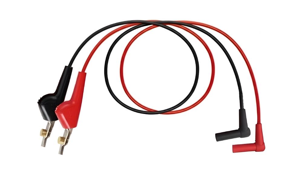 Alligator Clip Test Leads with right angled banana plug- TeleWire Technology