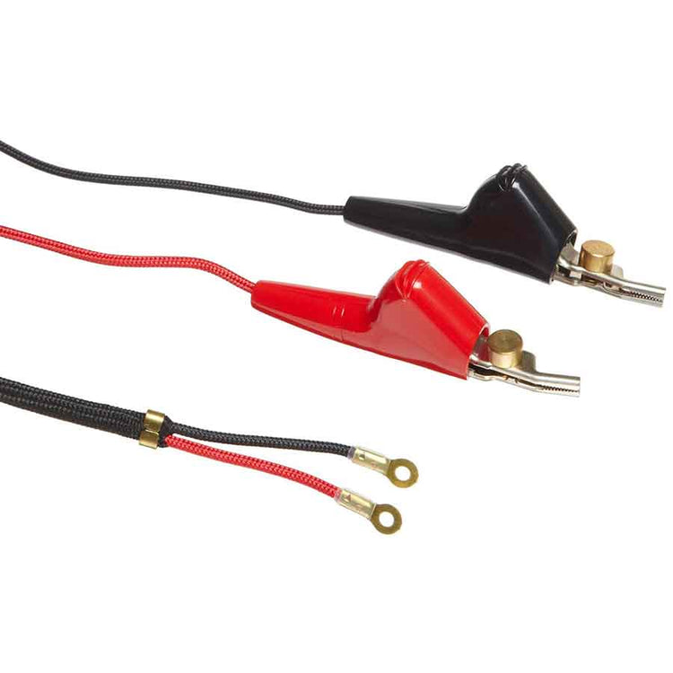 PVC ABN piercing pin alligator clip to right angle banana plug test lead, TeleWire Technology