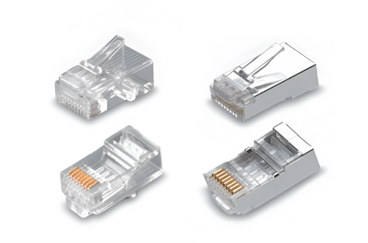 Cat6 RJ45 modular plug 8P8C, TeleWire Technology