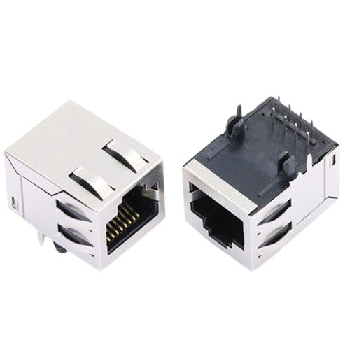Modular jack connector RJ45 shielded PoE 100Mbps to 10Gbps, TeleWire Technology