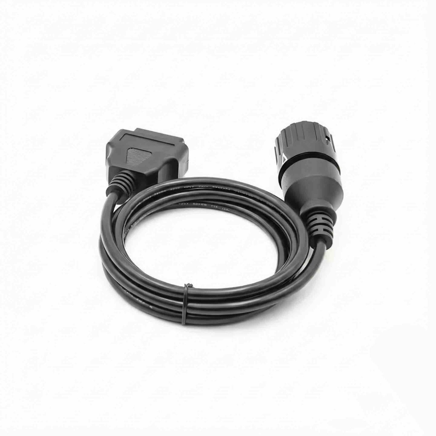 10 Pin to OBDII16-Pin automotive diagnostic cable, back view