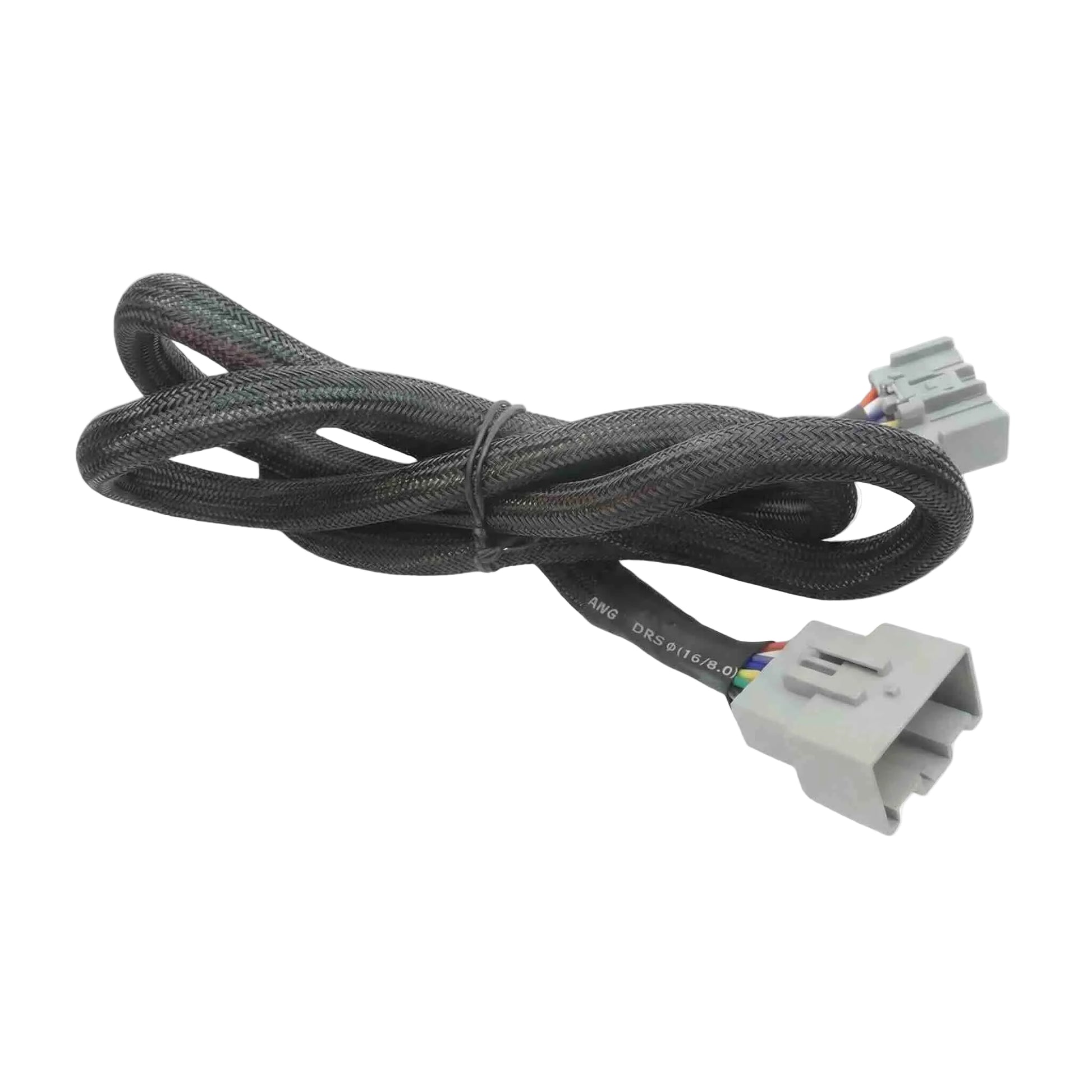 Car Audio Radio Male to Female Adapter wire harness assembly side view