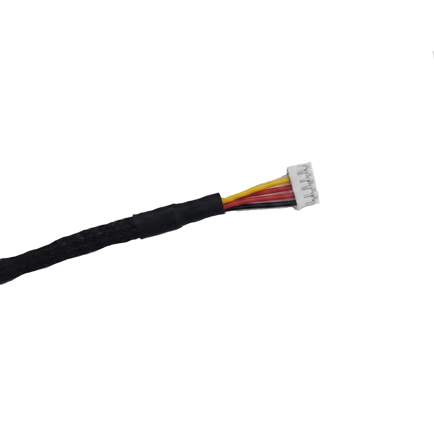 JST XH and SM connector wire harness with nylon insulation.