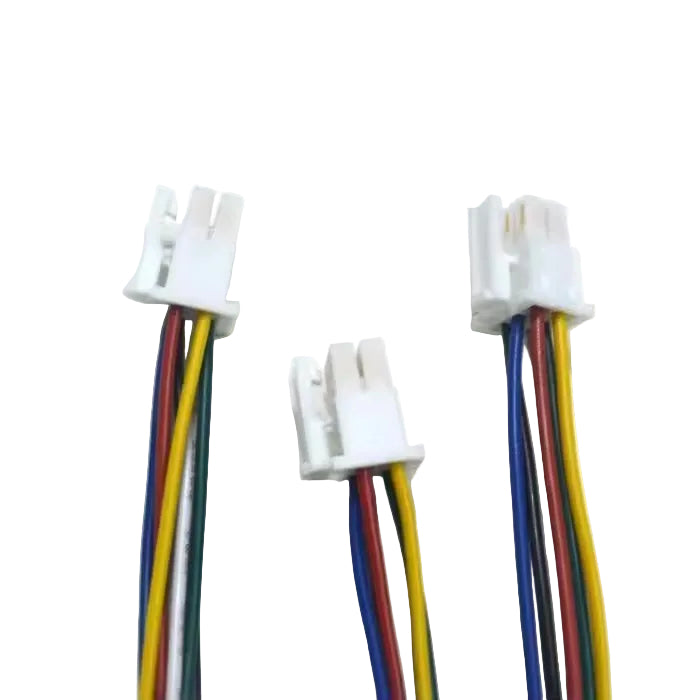 1.0mm pitch JST SH connector cable assembly for compact electronics.