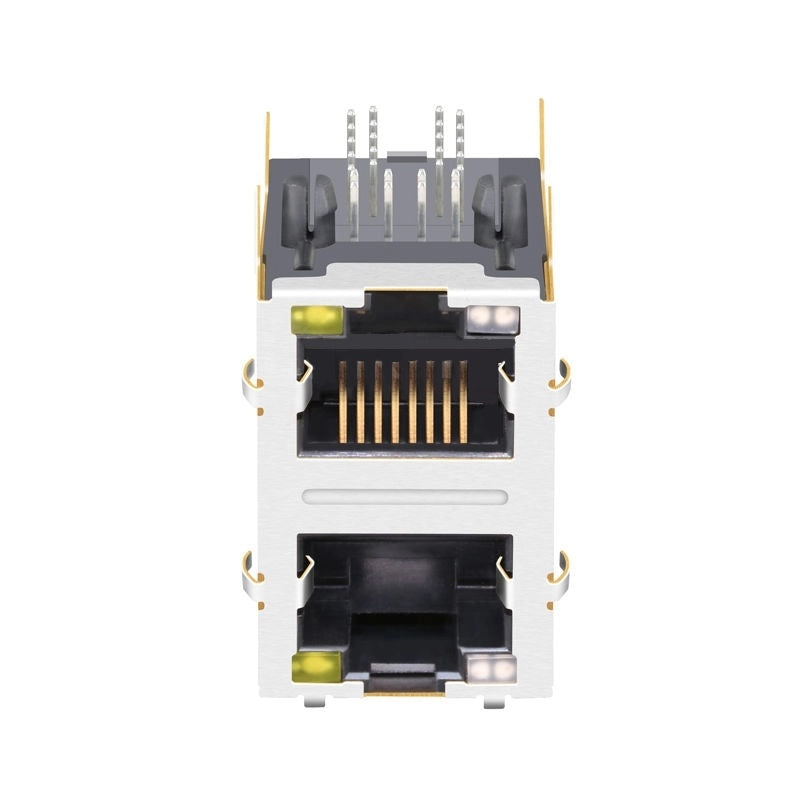 Multi-port & Stacked RJ45 Connectors (2xN, 1xN) Manufacturer – TeleWire ...