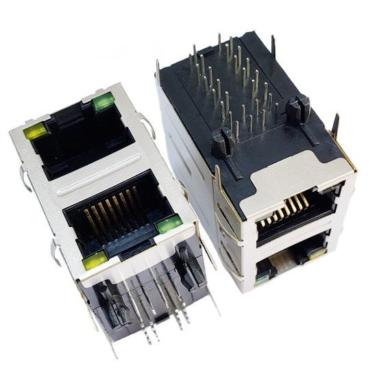 Side One Rj 45 Integrated RJ45 Jack | 2x1 Ports | Gigabit | Tab Both