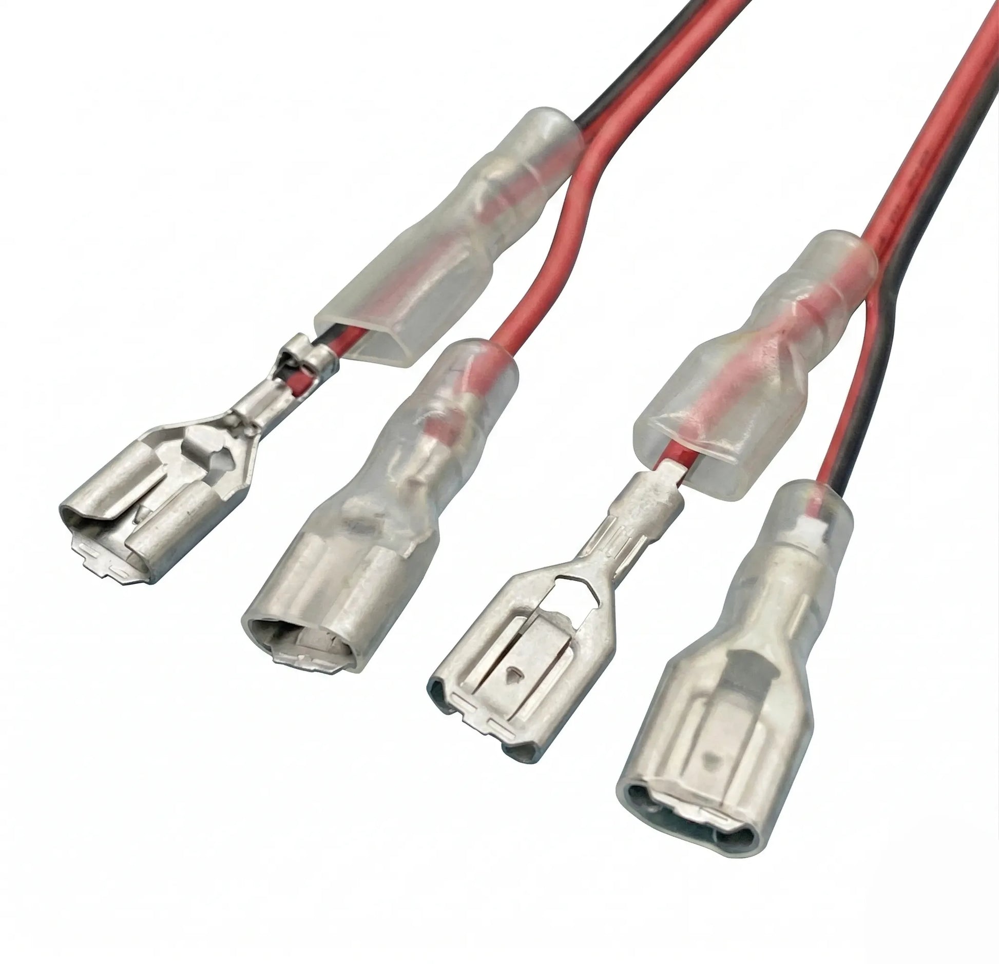 Industrial .187 series female terminal interconnect assembly