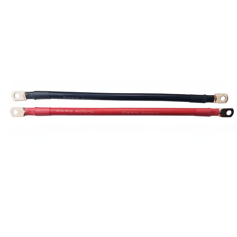 5/16 inch ID dual-ended bare copper terminal wire harness