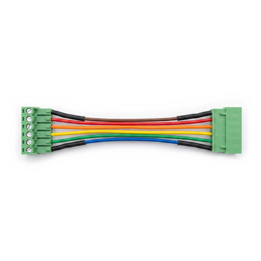 6-pin 5.08mm pitch Phoenix Contact dual-ended wire harness