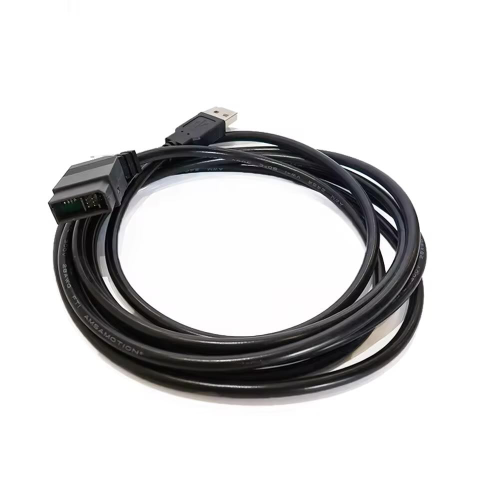 Custom PC-LOGO 6ED1057-1AA01-0BA0 equivalent wire harness for industrial logic module programming.