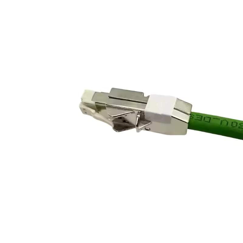 Heidenhain 382C Siemens 758082-20 shielded encoder cable assembly for CNC motion control feedback.
