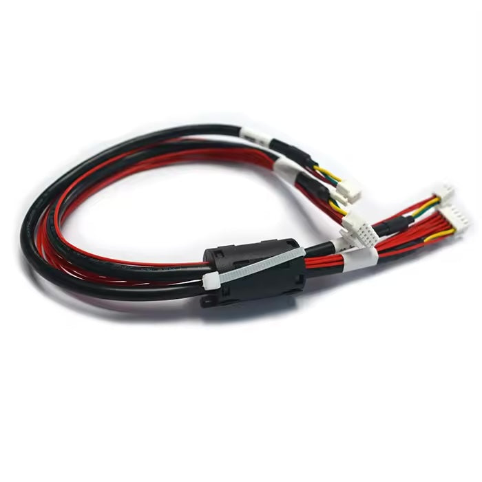 Custom 7 pin JST XH ZH VH wire harness assembly made in Taiwan.