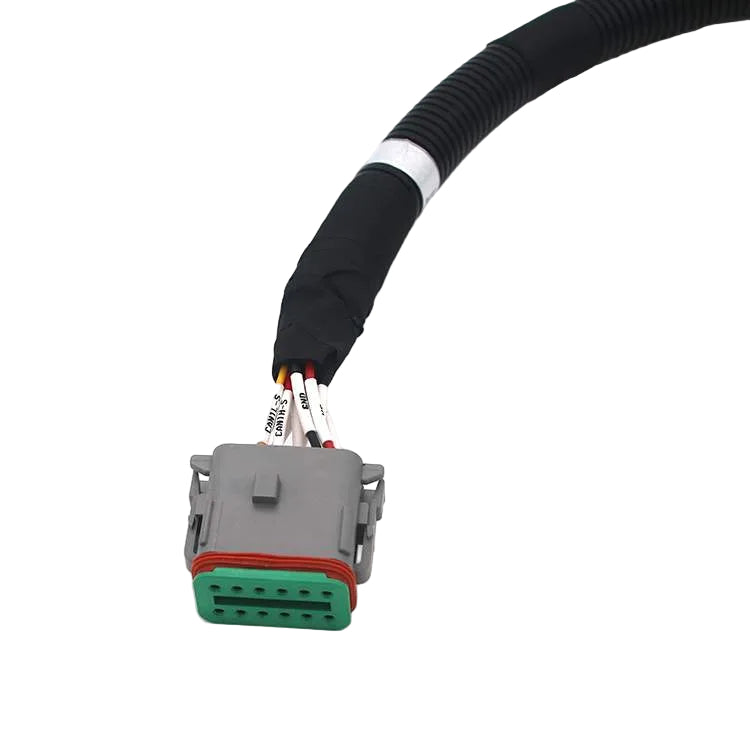Custom energy storage wire harness assembly for battery management system (BMS) communication and slave control.