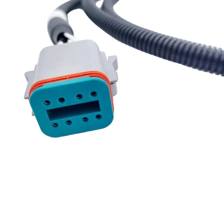 Amphenol AT series 8-pin to Recodeal RS4-K12TY series power storage communication cable assembly.