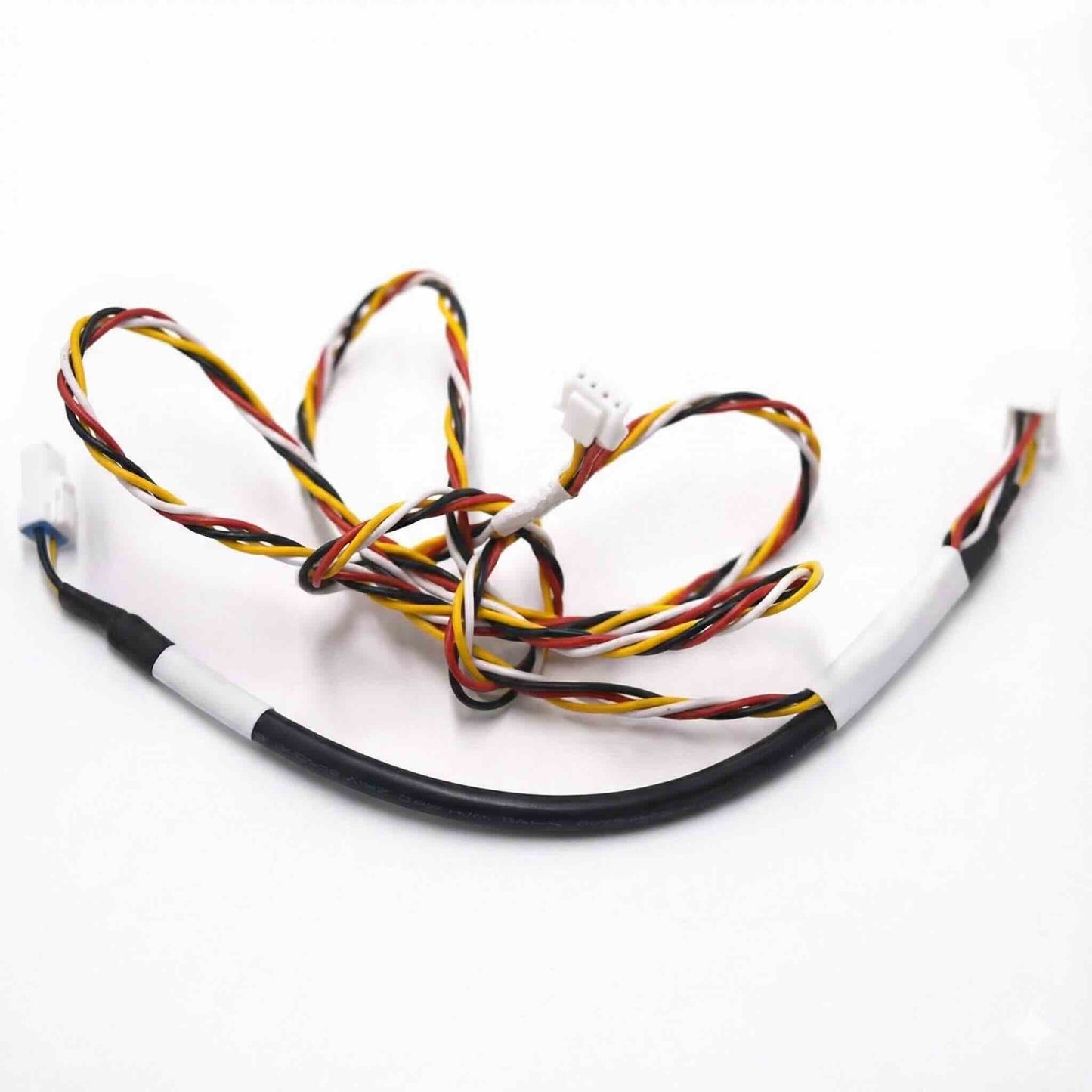 Custom 2x5 pin dual row JST connector wire harness made in Taiwan.